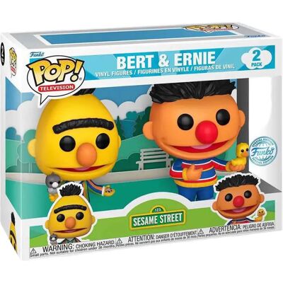 Funko Figura Barrio Sesamo Bert & Bernie Exclusive Funko Figura Barrio Sesamo Bert & Bernie Exclusive