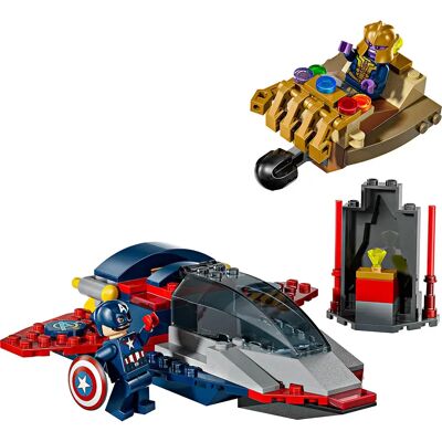 Lego Gioco Di Costruzione Captain America Vsthanos Lego Gioco Di Costruzione Captain America Vsthanos