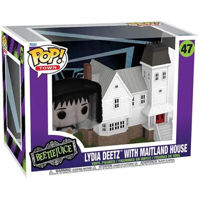 Funko Figura Di Lydia Deetz Con La Casa Dei Maitland Beetlejuice 9 Cm Funko Figura Di Lydia Deetz Con La Casa Dei Maitland Beetlejuice 9 Cm