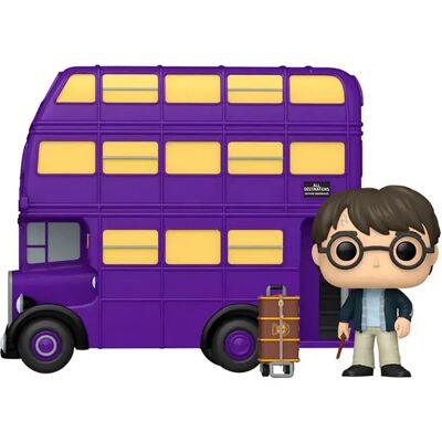 Funko Figura Harry Potter-rides Super Deluxe Harry Potter W/knight Bus Funko Figura Harry Potter-rides Super Deluxe Harry Potter W/knight Bus
