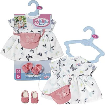 Baby Born Vestito A Farfalla 43 Cm Multicolor One Size Baby Born Vestito A Farfalla 43 Cm Multicolor One Size