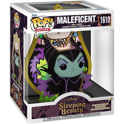 Funko Statuetta Di Malefica In Stile Vetrata Deluxe Funko Statuetta Di Malefica In Stile Vetrata Deluxe