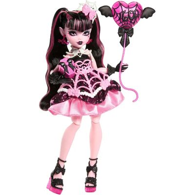Monster High Bambola Draculaura Compleanno Spaventosamente Dolce Monster High Bambola Draculaura Compleanno Spaventosamente Dolce