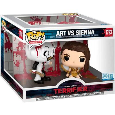 Funko Moment Movies Terrifier Figura Art Vs Sienna Funko Moment Movies Terrifier Figura Art Vs Sienna