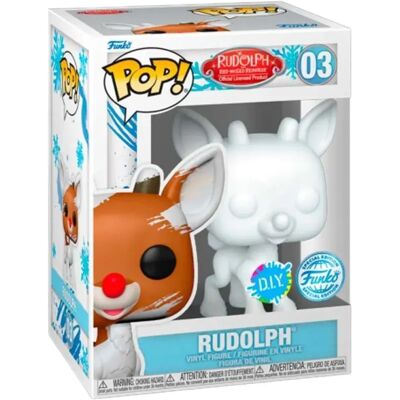 Funko Rudolph La Renna Dal Naso Rosso - Figura in Vinile DIY - Natale Funko Rudolph La Renna Dal Naso Rosso - Figura in Vinile DIY - Natale
