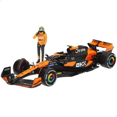 Bburago Kit Di Montaggio Per Auto 78506 F1 202 Mclaren Mcl38 Lando Norris 1:2 Bburago Kit Di Montaggio Per Auto 78506 F1 202 Mclaren Mcl38 Lando Norris 1:2