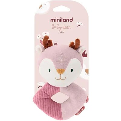 Miniland Sonaglio Deer Pink One Size Miniland Sonaglio Deer Pink One Size