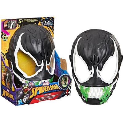 Hasbro Figura Fluorescente Con Maschera Di Venomversus Hasbro Figura Fluorescente Con Maschera Di Venomversus