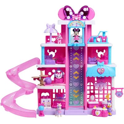 Just Play Personaggio Hotel Pets Zampine Viziate Minnie Mouse Just Play Personaggio Hotel Pets Zampine Viziate Minnie Mouse