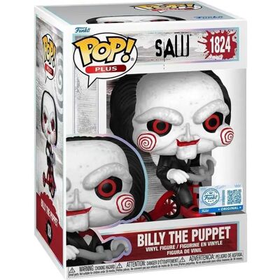 Funko Più Personaggio Esclusivo Billy Su Triciclo Saw Funko Più Personaggio Esclusivo Billy Su Triciclo Saw