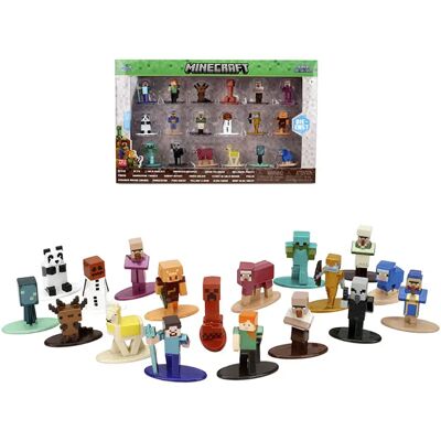 Jada Set Nanofigure W13 Minecraft Cm Jada Set Nanofigure W13 Minecraft Cm