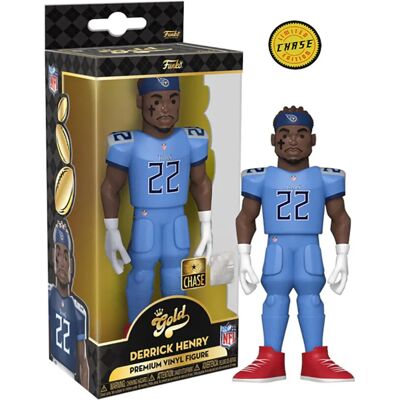 Funko - Gold 5 NFL: Titans - Derrick Henry HM - Chase Funko - Gold 5 NFL: Titans - Derrick Henry HM - Chase