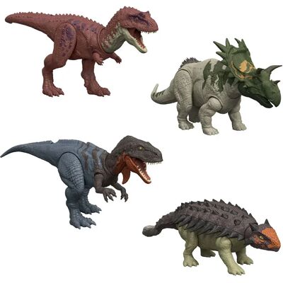 Mattel Statuetta Di Dinosauro Ruggente Mattel Statuetta Di Dinosauro Ruggente