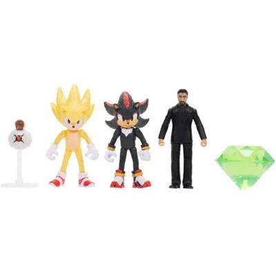 Jakks Pacific Sonic 3-il Film Multipack Di Personaggi Serie 2 6 Cm Jakks Pacific Sonic 3-il Film Multipack Di Personaggi Serie 2 6 Cm