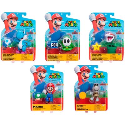 Jakks Pacific Personaggio Super Mario Serie 40 6 Spedizione Casuale Assortito 10 Cm Multicolor One Size Jakks Pacific Personaggio Super Mario Serie 40 6 Spedizione Casuale Assortito 10 Cm Multicolor One Size