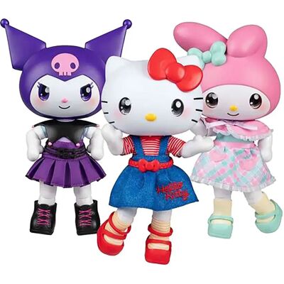 Famosa Action Figure Articolata Premium 3 Modelli Spedizione Casuale Hello Kitty Assortito 20 Cm Famosa Action Figure Articolata Premium 3 Modelli Spedizione Casuale Hello Kitty Assortito 20 Cm
