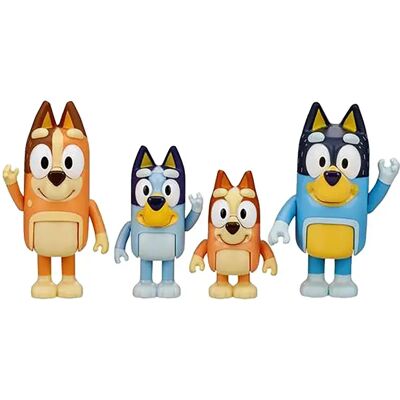 Famosa Bluey Pack 4 Figurine - Giocattoli Famosa Bluey Pack 4 Figurine - Giocattoli
