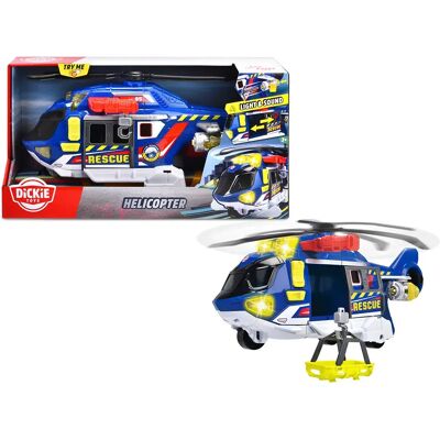 Elicottero di salvataggio Dickie Toys con luci e suoni - 39cm - Veicolo giocattolo Elicottero di salvataggio Dickie Toys con luci e suoni - 39cm - Veicolo giocattolo