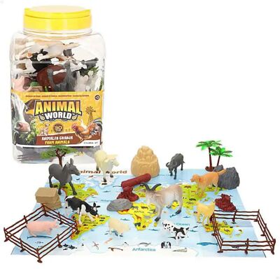 Colorbaby Figura Animal World-farm Animals 30 Unità Multicolour One Size Colorbaby Figura Animal World-farm Animals 30 Unità Multicolour One Size