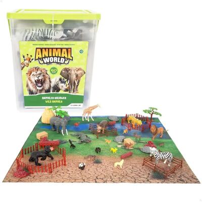 Colorbaby Figura Animal World-wild Animals 50 Unità Colorbaby Figura Animal World-wild Animals 50 Unità
