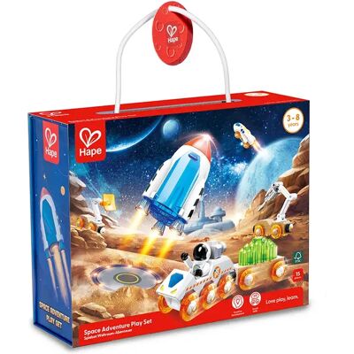 Hape Set Da Gioco Avventura Spaziale Hape Set Da Gioco Avventura Spaziale
