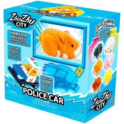 Jazwares Zhu Zhu Hamster Auto Della Polizia Cittadina 6 Modelli Spedizione Casuale Assortito Jazwares Zhu Zhu Hamster Auto Della Polizia Cittadina 6 Modelli Spedizione Casuale Assortito