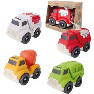 Tachan Camion Eco Bio 4 Modelli Spedizione Casuale Assortito Multicolor One Size Tachan Camion Eco Bio 4 Modelli Spedizione Casuale Assortito Multicolor One Size