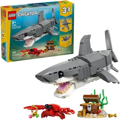 Lego Gioco Di Costruzioni Squalo Feroce Con Forziere Del Tesoro Lego Gioco Di Costruzioni Squalo Feroce Con Forziere Del Tesoro