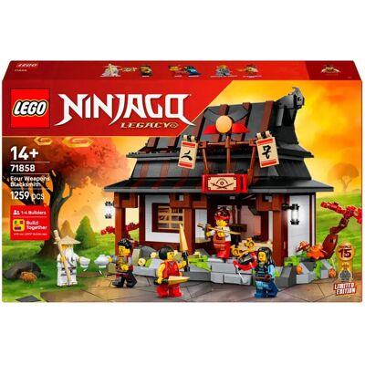 Lego Gioco Di Costruzione Four Weapons Forge: 15th Anniversary Lego Gioco Di Costruzione Four Weapons Forge: 15th Anniversary