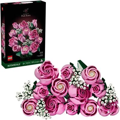 Lego Gioco Di Costruzione Bouquet Of Pink Roses 789 Pezzi Lego Gioco Di Costruzione Bouquet Of Pink Roses 789 Pezzi