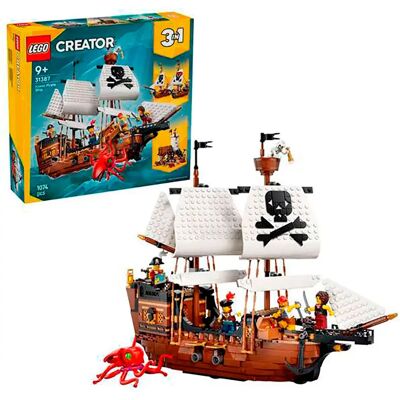 Lego Gioco Di Costruzione Classic Pirate 3 In 1 107 Pezzi Lego Gioco Di Costruzione Classic Pirate 3 In 1 107 Pezzi