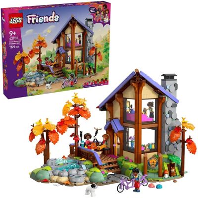 Lego Gioco Di Costruzione Cozy Autumn Cabin In The Woods 1229 Pezzi Lego Gioco Di Costruzione Cozy Autumn Cabin In The Woods 1229 Pezzi