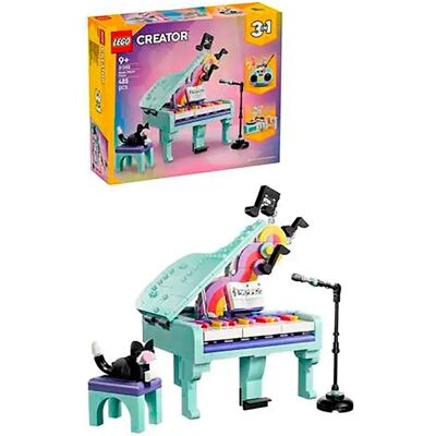 Lego Gioco Di Costruzione Decorative Musical Piano Cat 85 Pezzi Lego Gioco Di Costruzione Decorative Musical Piano Cat 85 Pezzi