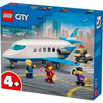 Lego Gioco Di Costruzione Passenger Airplane 118 Pezzi Lego Gioco Di Costruzione Passenger Airplane 118 Pezzi