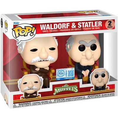 Funko Figura The Muppets Waldorf And Statler Funko Figura The Muppets Waldorf And Statler