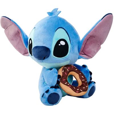 Stitch Con Orsacchiotto Ciambella 35 Cm Stitch Con Orsacchiotto Ciambella 35 Cm