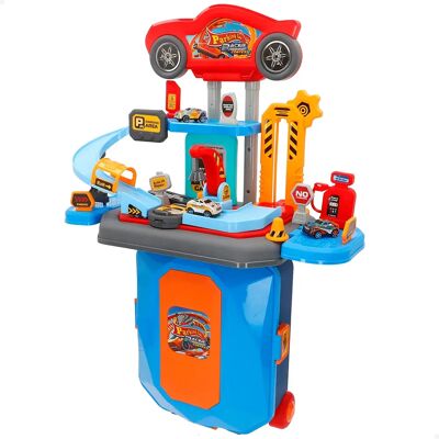 Speed & Go Parcheggio Auto In Metallo In Città-2 In 1 7x2x66cm Speed & Go Parcheggio Auto In Metallo In Città-2 In 1 7x2x66cm