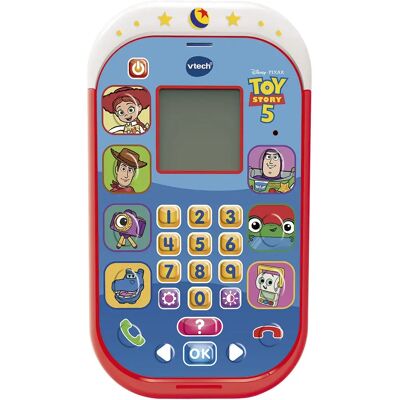 Vtech 5 Telefono Educativo Toy Story Versione Spagnola Vtech 5 Telefono Educativo Toy Story Versione Spagnola