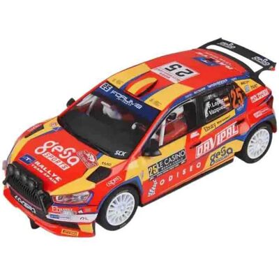 Scalextric Macchina Skoda Fabia Wrc2 Pepe López 1:32 Scalextric Macchina Skoda Fabia Wrc2 Pepe López 1:32