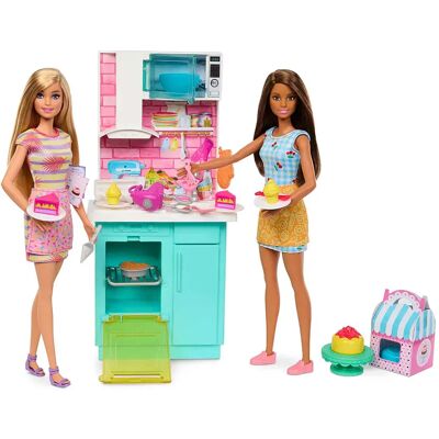 Barbie Bambola Baking Party Barbie Bambola Baking Party