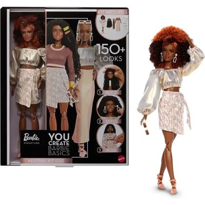 Barbie Bambola Signature You Create Basics Neutral Kit Barbie Bambola Signature You Create Basics Neutral Kit