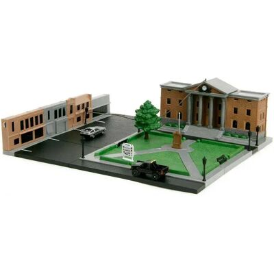 Jada Figura Back To The Future Diorama Hill Valley Courthouse Square Jada Figura Back To The Future Diorama Hill Valley Courthouse Square