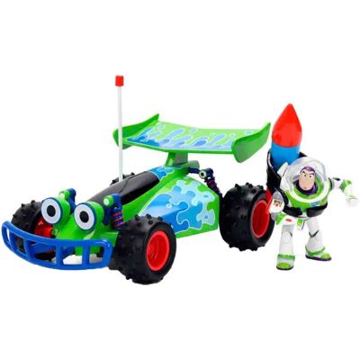 Jada Radiocomando Toy Story Turbo Buggy Metal 1:2 Buzz Lightyear Jada Radiocomando Toy Story Turbo Buggy Metal 1:2 Buzz Lightyear