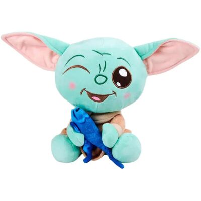 Simba Orsacchiotto Star Wars Grogu With Lizard 25 Cm Simba Orsacchiotto Star Wars Grogu With Lizard 25 Cm