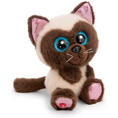 Nici Glubschis Gatto Siamese Selma Peluche 15 Cm Multicolor One Size Nici Glubschis Gatto Siamese Selma Peluche 15 Cm Multicolor One Size
