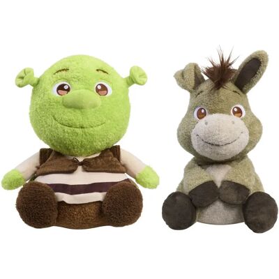 Just Play Orsacchiotto Comfeez Shrek And Donkey 30cm Just Play Orsacchiotto Comfeez Shrek And Donkey 30cm