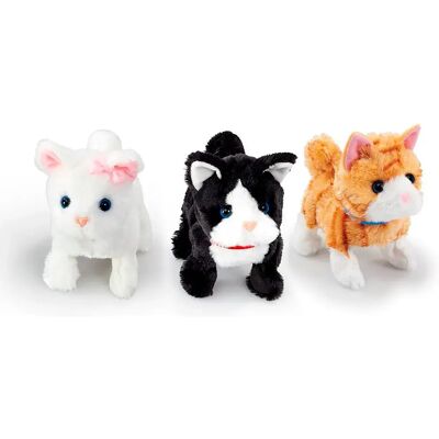 Gatto di peluche Happy Pets - Muovibile, Scodinzola, 3+ anni Gatto di peluche Happy Pets - Muovibile, Scodinzola, 3+ anni