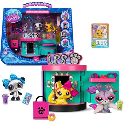 Littlest Pet Shop Bambola Spin And Style Boutique (722) Littlest Pet Shop Bambola Spin And Style Boutique (722)