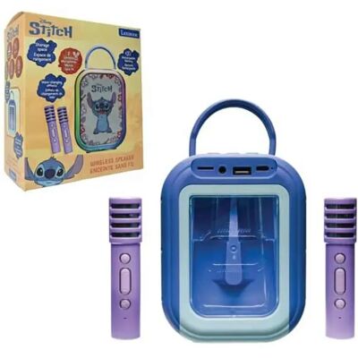Lexibook Karaoke Bluetooth 2 Microfoni Stitch Lexibook Karaoke Bluetooth 2 Microfoni Stitch