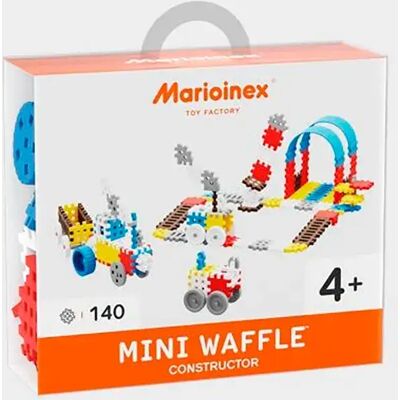 Marioinex Mini Waffle Giocattolo di Costruzione - 140 Pezzi per Ragazzi Marioinex Mini Waffle Giocattolo di Costruzione - 140 Pezzi per Ragazzi